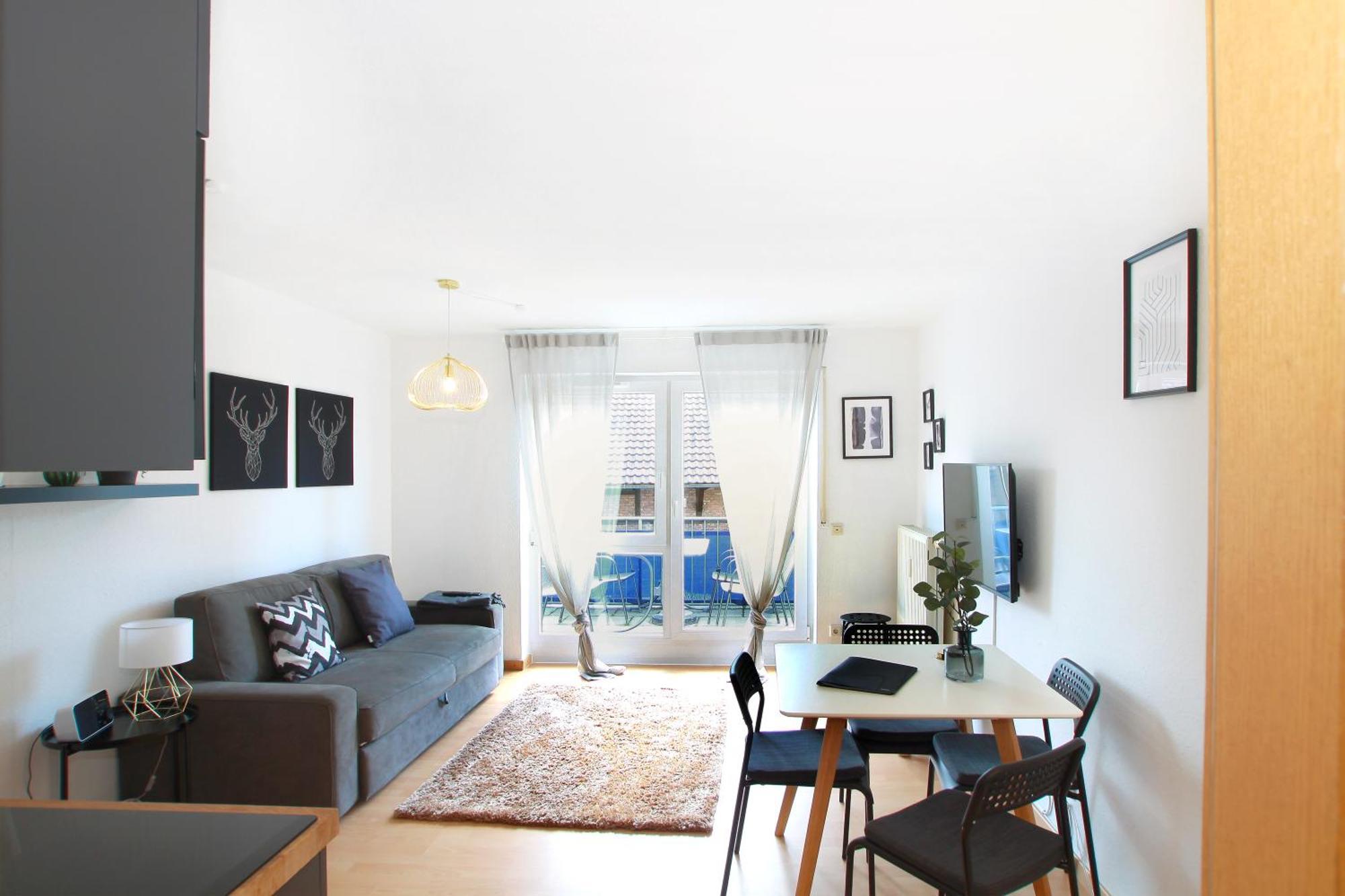 Ferienwohnung Mila Naehe Messe In FDH Exteriér fotografie